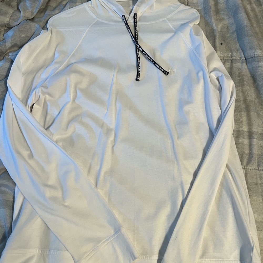 Michael Kors Classic White Long Sleeve Shirt